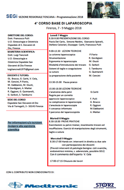4° Corso Base di Laparoscopia