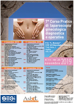 7° Corso Pratico di laparoscopia ginecologica diagnostica e operativa