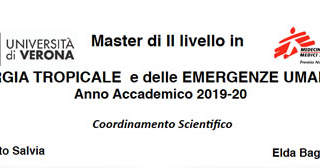 master di II livello in chirurgia tropicale e delle emergenze umanitarie